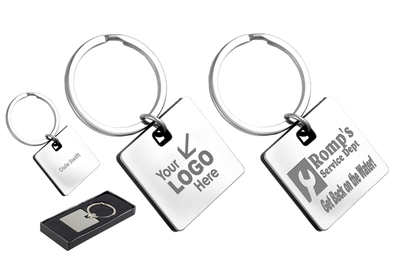 Cube Laser Engraved Metal Keyholder Cube Laser Engraved Metal Keyholder